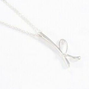 Tiffany & Co. Jewelry - TIFFANY & CO Elsa Peretti Letter "K" necklace Tiffany & Co. Jewelry - TIFFANY & CO Elsa Peretti Letter "K" necklace